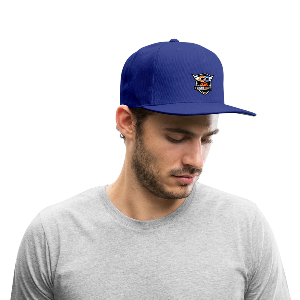 Flight 88 Elite Snapback Baseball Cap - royal blue