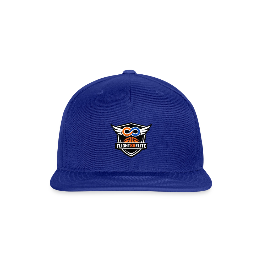 Flight 88 Elite Snapback Baseball Cap - royal blue