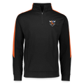 Flight 88 Elite Quarter-Zip Pullover — Augusta Medalist 2.0 - black/orange
