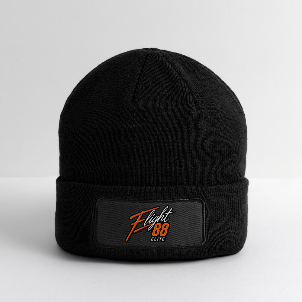 Flight 88 Elite Patch Beanie - black