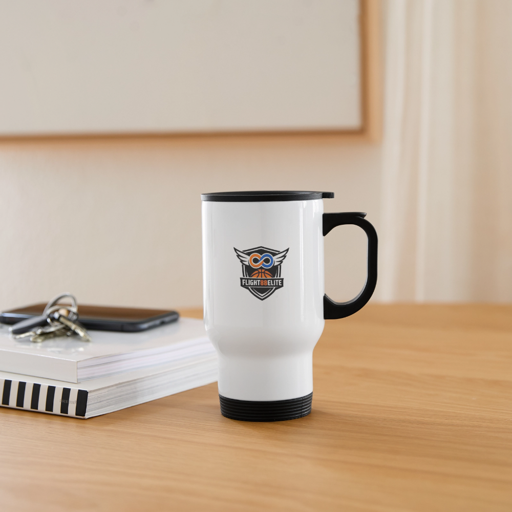 Flight 88 Elite Travel Mug - white