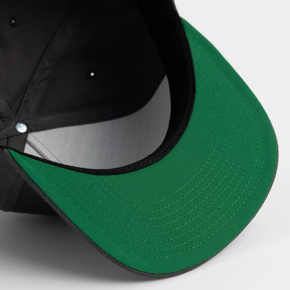 Flight 88 Elite Snapback Baseball Cap - dark grey
