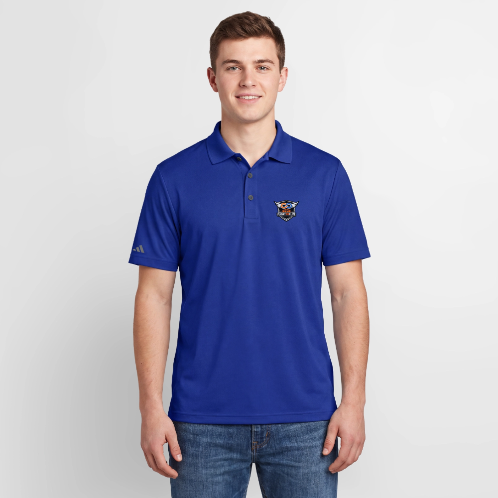 Flight 88 Elite Performance Polo — Adidas - royal blue