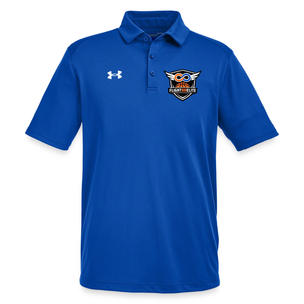 Flight 88 Elite Tech Polo — Under Armour - royal/white
