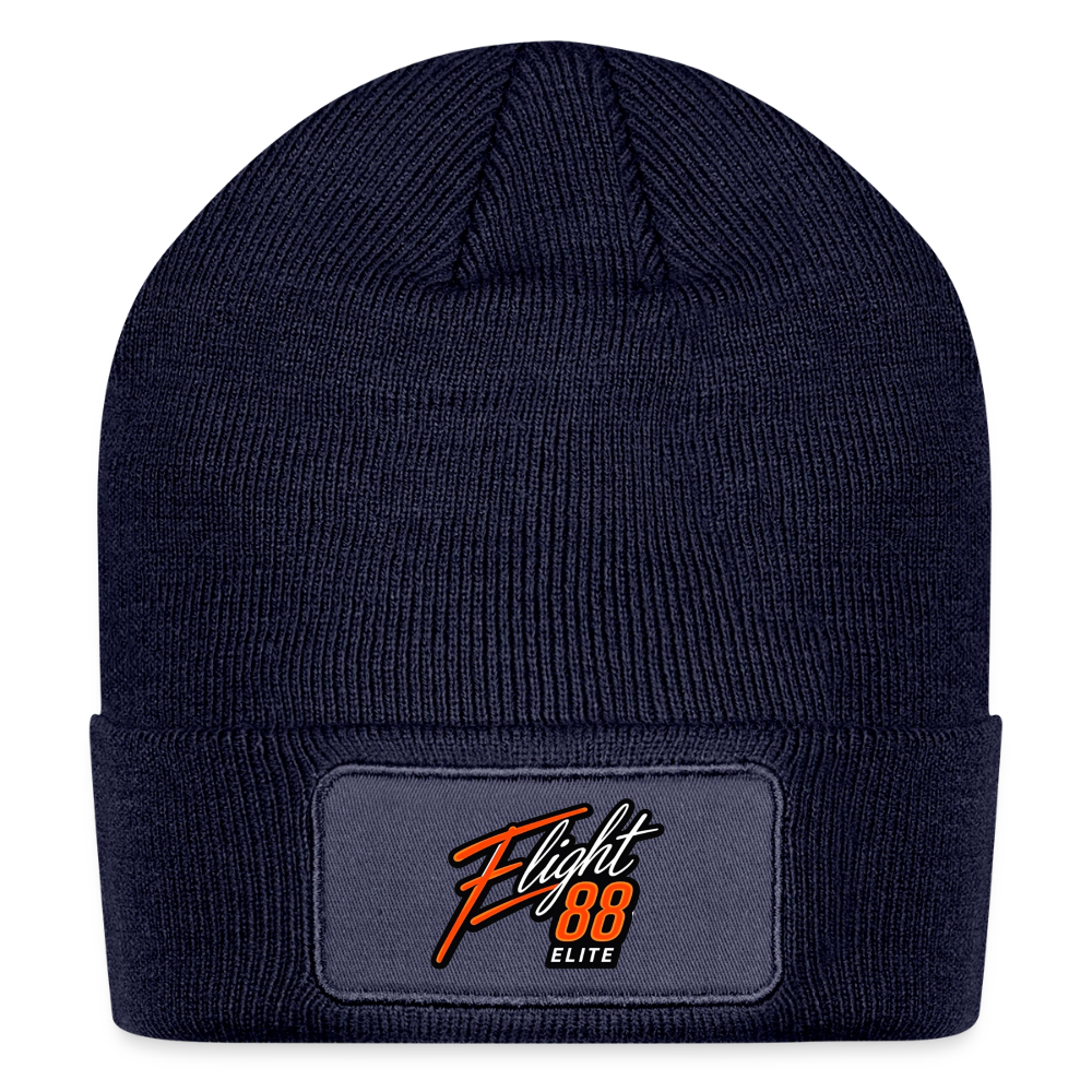 Flight 88 Elite Patch Beanie - navy