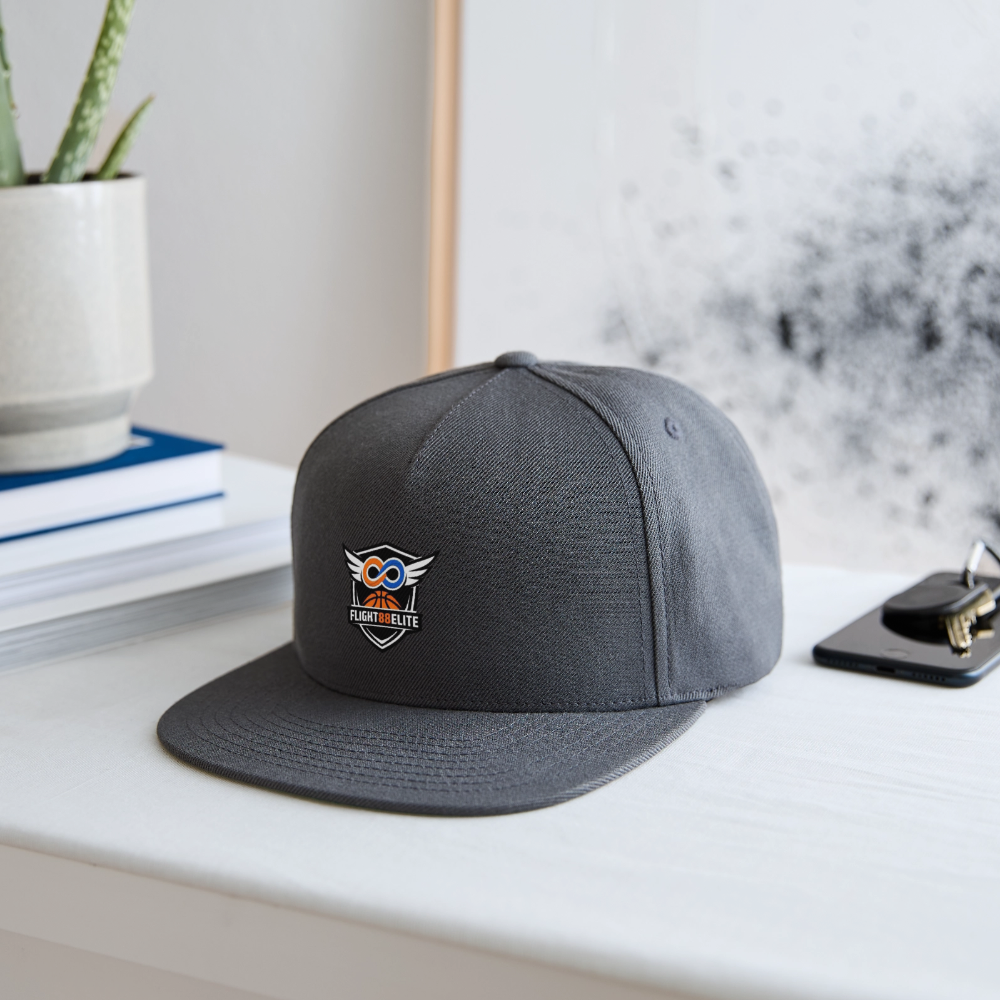 Flight 88 Elite Snapback Baseball Cap - dark grey