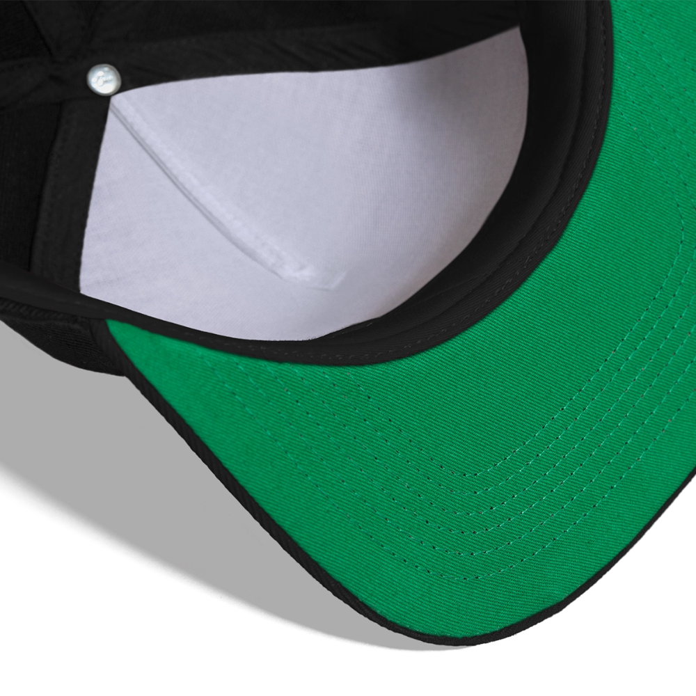 Flight 88 Elite Snapback Baseball Cap - black