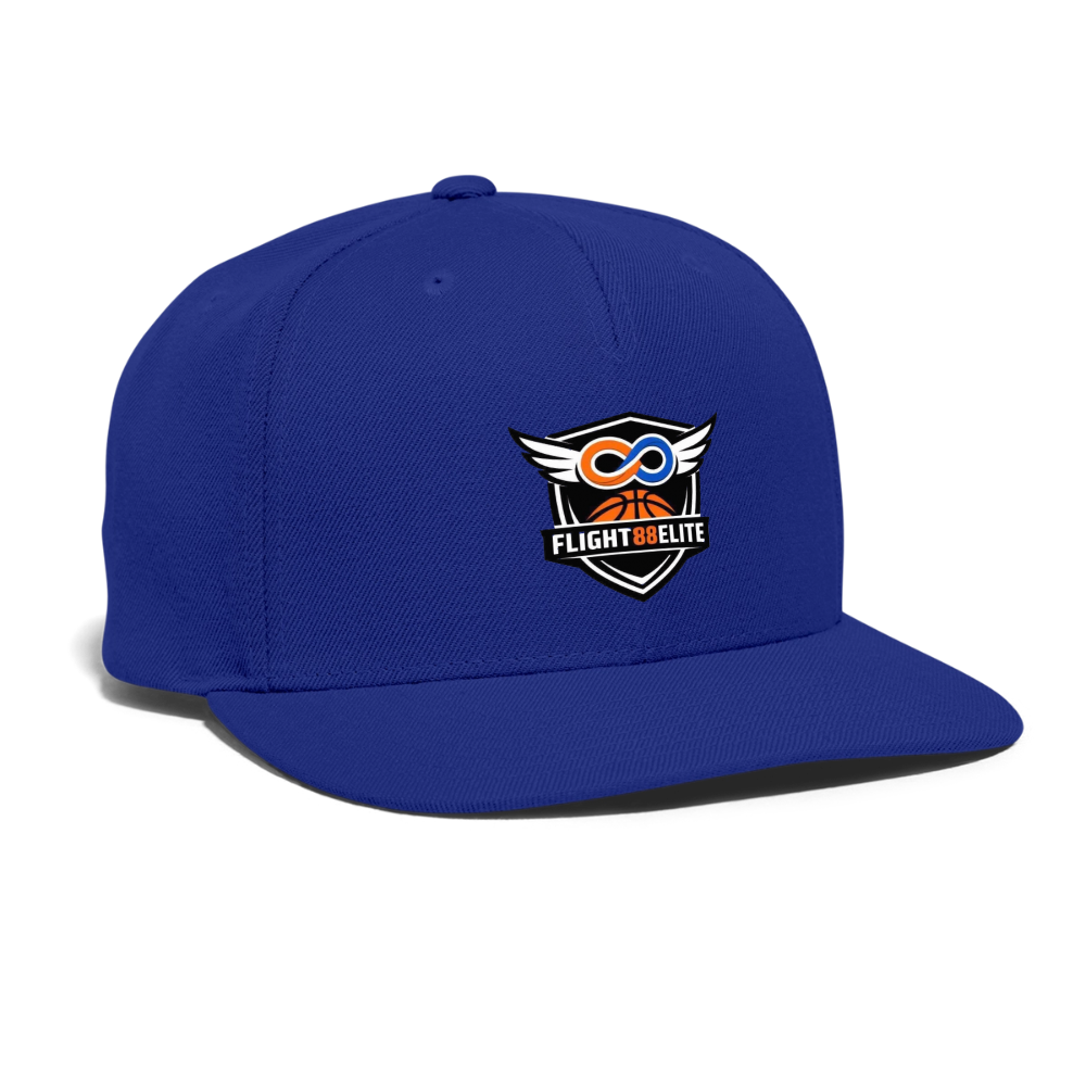 Flight 88 Elite Snapback Baseball Cap - royal blue
