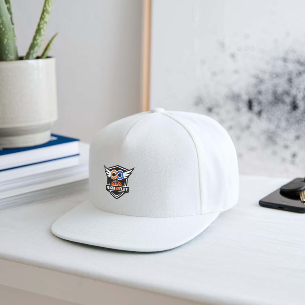 Flight 88 Elite Snapback Baseball Cap - white
