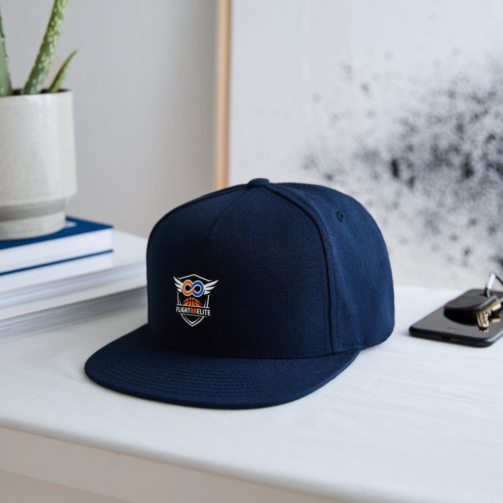 Flight 88 Elite Snapback Baseball Cap - navy