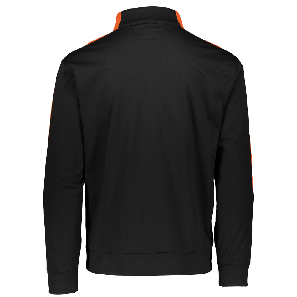 Flight 88 Elite Quarter-Zip Pullover — Augusta Medalist 2.0 - black/orange