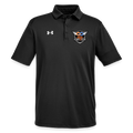 Flight 88 Elite Tech Polo — Under Armour - black/white